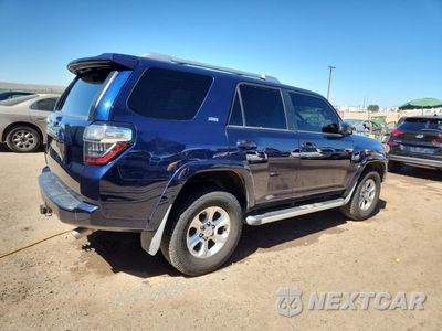 Trzecie zdjęcie samochodu z tyłu: 2017 TOYOTA 4RUNNER SR5/SR5 PREMIUM VIN:JTEBU5JR1H5412431 - miniatura