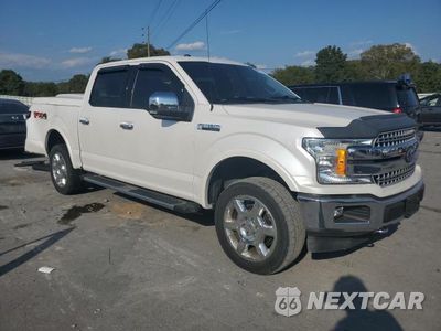 Czwarte zdjęcie samochodu z boku: 2018 FORD F150 SUPERCREW VIN:1FTEW1E56JKF25567 - miniatura