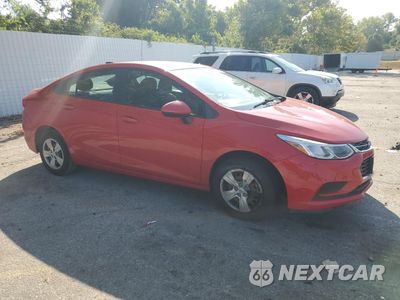 Czwarte zdjęcie samochodu z boku: 2017 CHEVROLET CRUZE LS VIN:3G1BC5SM8HS565493 - miniatura