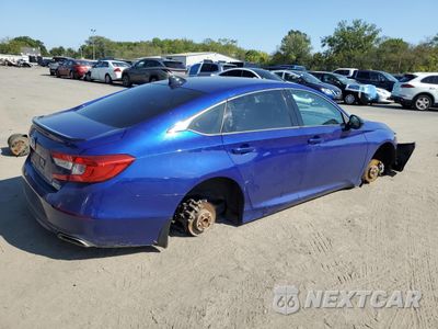 Trzecie zdjęcie samochodu z tyłu: 2021 HONDA ACCORD SPORT SE VIN:1HGCV1F45MA086115 - miniatura