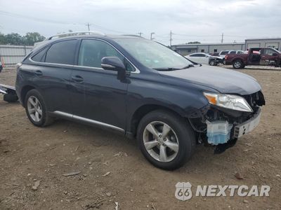 Czwarte zdjęcie samochodu z boku: 2010 LEXUS RX 350 VIN:2T2BK1BA9AC002508 - miniatura