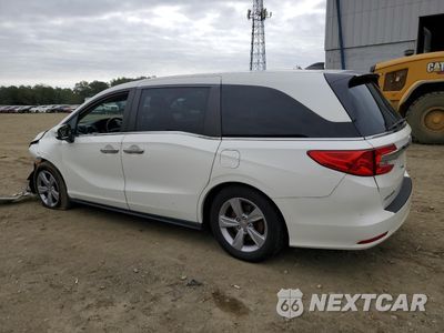 Drugie zdjęcie samochodu z przodu: 2019 HONDA ODYSSEY EXL VIN:5FNRL6H74KB070267 - miniatura