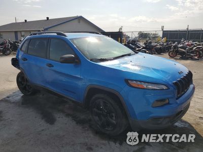 Czwarte zdjęcie samochodu z boku: 2017 JEEP CHEROKEE SPORT VIN:1C4PJLAB9HW607505 - miniatura