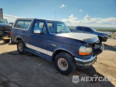 Czwarte zdjęcie samochodu z boku: 1992 FORD BRONCO U100 VIN:1FMEU15H3NLA96268 - miniatura
