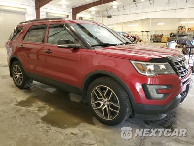 Czwarte zdjęcie samochodu z boku: 2017 FORD EXPLORER SPORT VIN:1FM5K8GT7HGA60239 - miniatura
