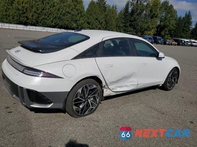 Trzecie zdjęcie samochodu z tyłu: 2023 HYUNDAI IONIQ 6 SEL VIN:KMHM34AC5PA040888 - miniatura