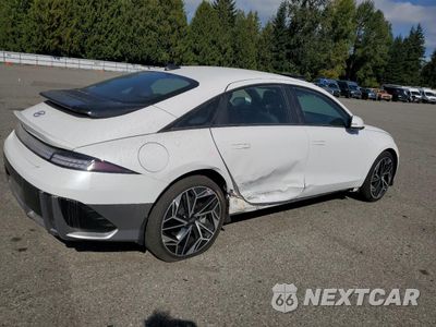 Trzecie zdjęcie samochodu z tyłu: 2023 HYUNDAI IONIQ 6 SEL VIN:KMHM34AC5PA040888 - miniatura