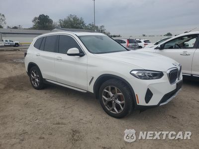 Czwarte zdjęcie samochodu z boku: 2024 BMW X3 XDRIVE30I VIN:5UX53DP03R9U70993 - miniatura