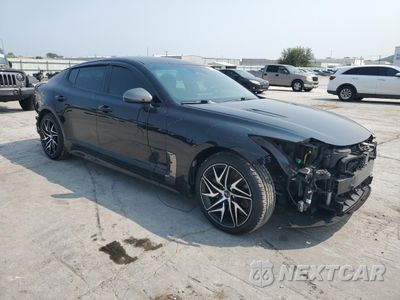 Czwarte zdjęcie samochodu z boku: 2022 KIA STINGER GT LINE VIN:KNAE35LD9N6118915 - miniatura