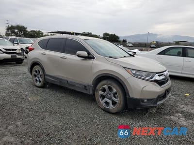 Czwarte zdjęcie samochodu z boku: 2019 HONDA CR-V EX VIN:5J6RW1H54KL001031 - miniatura