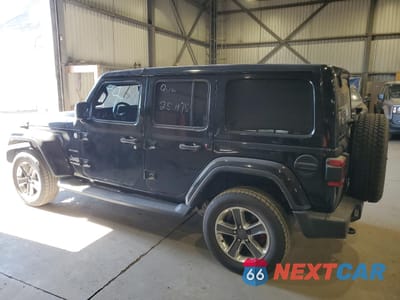 Drugie zdjęcie samochodu z przodu: 2019 JEEP WRANGLER UNLIMITED SAHARA VIN:1C4HJXEG9KW590780 - miniatura