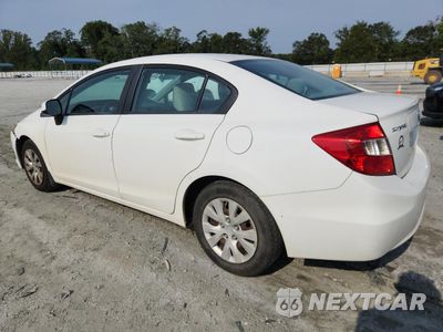 Drugie zdjęcie samochodu z przodu: 2012 HONDA CIVIC LX VIN:2HGFB2F56CH580651 - miniatura