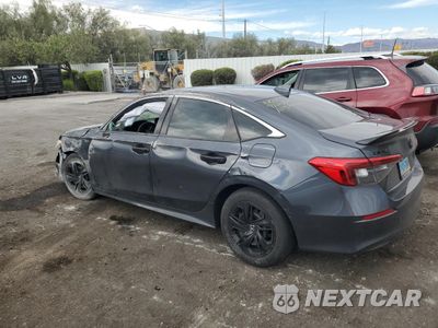 Drugie zdjęcie samochodu z przodu: 2022 HONDA CIVIC LX VIN:2HGFE2F20NH526746 - miniatura