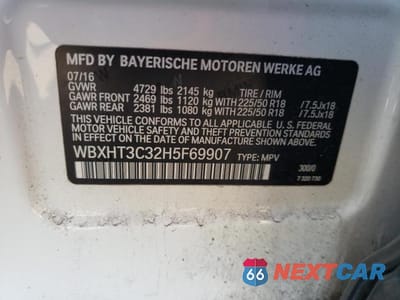 Zdjęcie 13 z 13 samochodu: 2017 BMW X1 XDRIVE28I VIN:WBXHT3C32H5F69907 - miniatura