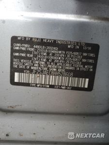Zdjęcie 12 z 14 samochodu: 2017 SUBARU FORESTER 2.5I PREMIUM VIN:JF2SJAEC8HH528608 - miniatura