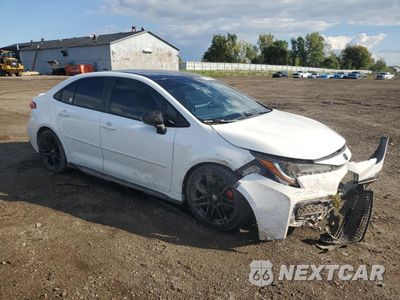 Czwarte zdjęcie samochodu z boku: 2021 TOYOTA COROLLA SE VIN:5YFS4MCE6MP079276 - miniatura