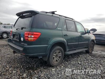 Trzecie zdjęcie samochodu z tyłu: 2004 TOYOTA SEQUOIA LIMITED VIN:5TDBT48A24S226158 - miniatura