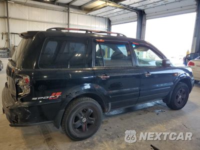 Trzecie zdjęcie samochodu z tyłu: 2006 HONDA PILOT LX VIN:2HKYF18106H539363 - miniatura