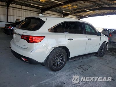 Trzecie zdjęcie samochodu z tyłu: 2015 ACURA MDX VIN:5FRYD4H23FB007408 - miniatura