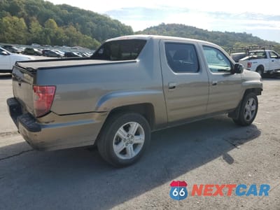 Trzecie zdjęcie samochodu z tyłu: 2011 HONDA RIDGELINE RTL VIN:5FPYK1F55BB454052 - miniatura