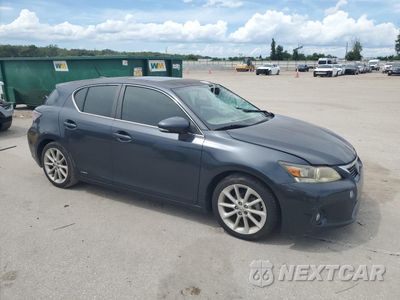 Czwarte zdjęcie samochodu z boku: 2011 LEXUS CT 200 VIN:JTHKD5BH0B2034684 - miniatura