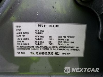 Zdjęcie 13 z 13 samochodu: 2024 TESLA MODEL Y VIN:7SAYGDEDXRA319132 - miniatura