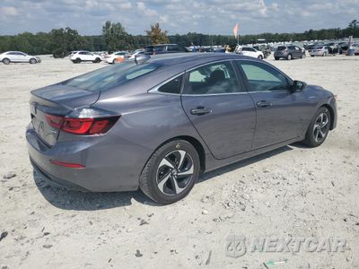 Trzecie zdjęcie samochodu z tyłu: 2021 HONDA INSIGHT EX VIN:19XZE4F51ME010360 - miniatura
