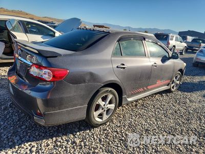 Trzecie zdjęcie samochodu z tyłu: 2013 TOYOTA COROLLA BASE VIN:5YFBU4EE3DP175668 - miniatura