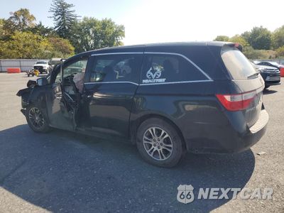 Drugie zdjęcie samochodu z przodu: 2013 HONDA ODYSSEY EX VIN:5FNRL5H47DB075899 - miniatura