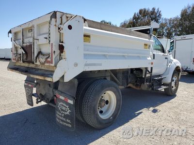 Czwarte zdjęcie samochodu z boku: 2008 FORD F750 SUPER DUTY XL DUMP TRUCK VIN:3FRXF75T08V083296 - miniatura