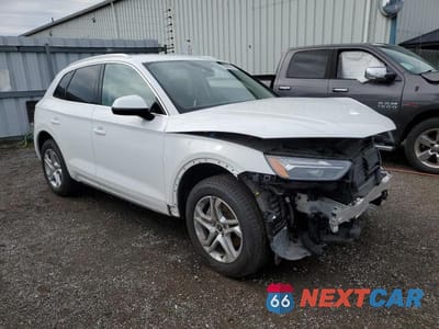 Czwarte zdjęcie samochodu z boku: 2021 AUDI Q5 PREMIUM VIN:WA1AAAFY6M2034386 - miniatura