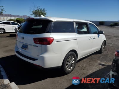 Trzecie zdjęcie samochodu z tyłu: 2021 KIA SEDONA LX VIN:KNDMB5C11M6663240 - miniatura
