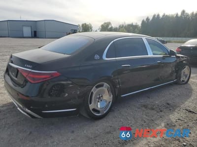 Trzecie zdjęcie samochodu z tyłu: 2023 MERCEDES-BENZ S MERCEDES-MAYBACH S680 4M VIN:W1K6X7KB9PA203198 - miniatura