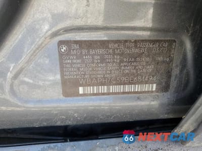 Zdjęcie 12 z 12 samochodu: 2011 BMW 328 I VIN:WBAPH7C59BE681494 - miniatura