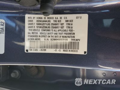 Zdjęcie 13 z 15 samochodu: 2012 HONDA CR-V EX VIN:3CZRM3H59CG701885 - miniatura