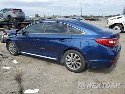Drugie zdjęcie samochodu z przodu: 2017 HYUNDAI SONATA SPORT VIN:5NPE34AF5HH458591 - miniatura