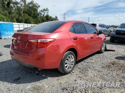 Trzecie zdjęcie samochodu z tyłu: 2018 TOYOTA COROLLA L VIN:5YFBURHE7JP848241 - miniatura