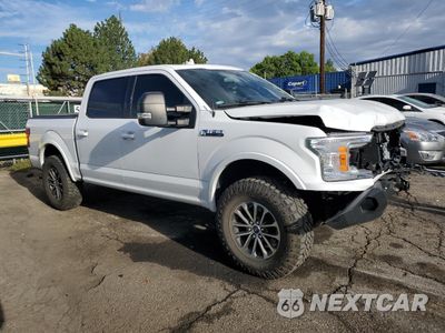 Czwarte zdjęcie samochodu z boku: 2018 FORD F150 SUPERCREW VIN:1FTEW1E56JKF25066 - miniatura