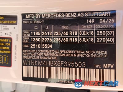 Zdjęcie 13 z 15 samochodu: 2025 MERCEDES-BENZ GLC 300 4MATIC VIN:W1NKM4HBXSF395503 - miniatura