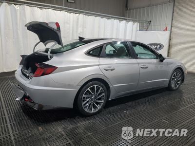 Trzecie zdjęcie samochodu z tyłu: 2023 HYUNDAI SONATA LIMITED VIN:KMHL34J24PA274474 - miniatura