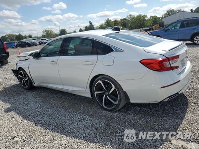 Drugie zdjęcie samochodu z przodu: 2021 HONDA ACCORD SPORT SE VIN:1HGCV1F41MA057582 - miniatura