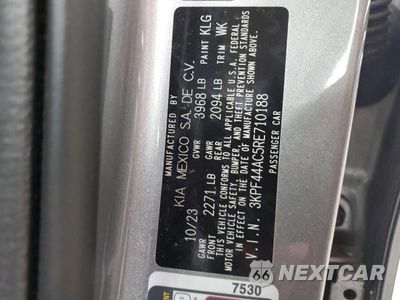 Zdjęcie 13 z 13 samochodu: 2024 KIA FORTE GT VIN:3KPF44AC5RE710188 - miniatura