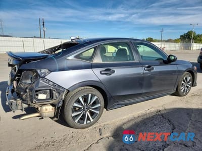 Trzecie zdjęcie samochodu z tyłu: 2022 HONDA CIVIC EX VIN:JHMFE1F70NX006836 - miniatura
