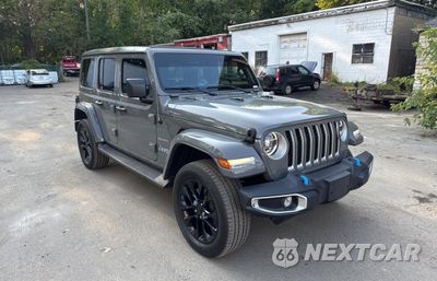2022 JEEP WRANGLER UNLIMITED SAHARA 4XE 1C4JJXP66NW153071 - główne zdjęcie licytacji z USA - miniatura