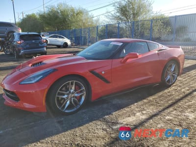 2017 CHEVROLET CORVETTE STINGRAY Z51 2LT 1G1YJ2D76H5113297 - główne zdjęcie licytacji z USA - miniatura