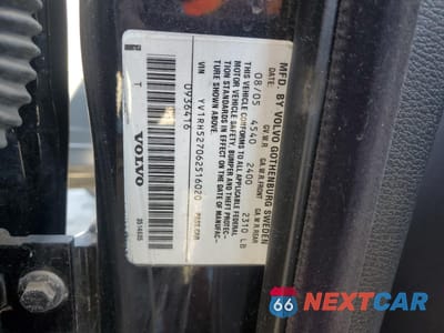 Zdjęcie 12 z 13 samochodu: 2006 VOLVO S60 R VIN:YV1RH527062516020 - miniatura