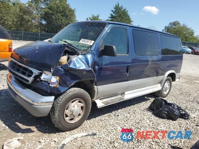 1999 FORD ECONOLINE E350 SUPER DUTY WAGON 1FMNE31F2XHC16855 - główne zdjęcie licytacji z USA - miniatura