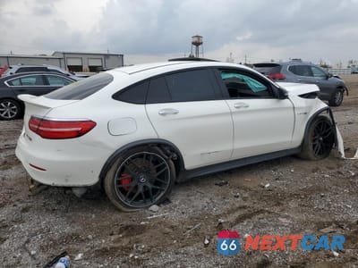Trzecie zdjęcie samochodu z tyłu: 2019 MERCEDES-BENZ GLC COUPE 63 S 4MATIC AMG VIN:WDC0J8KB9KF570678 - miniatura