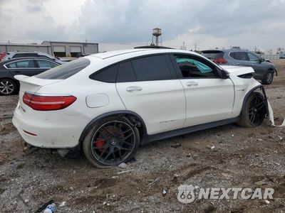 Trzecie zdjęcie samochodu z tyłu: 2019 MERCEDES-BENZ GLC COUPE 63 S 4MATIC AMG VIN:WDC0J8KB9KF570678 - miniatura