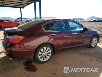 Trzecie zdjęcie samochodu z tyłu: 2014 HONDA ACCORD EX VIN:1HGCR2F78EA145518 - miniatura